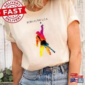 Born In USA Patriotic Pride Graphic Unisex T-Shirt